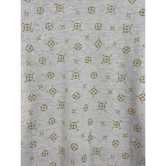 Torrid Women Girlfriend Jersey Top Blouse V-Neck Plus 0X 0 Cream Long Sleeve New - Picture 7 of 9